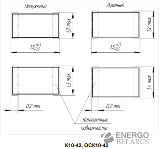 Конденсатор К10-42