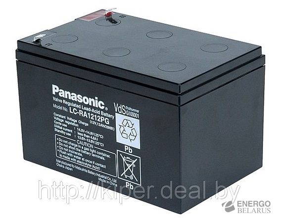   12V/12Ah Panasonic LC-RA1212PG1 (F2)