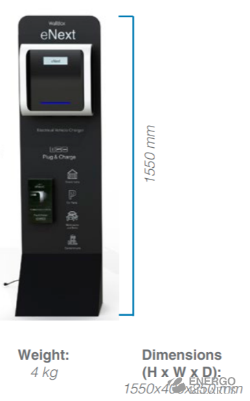 Станция зарядная Wallbox eNext для электромобилей