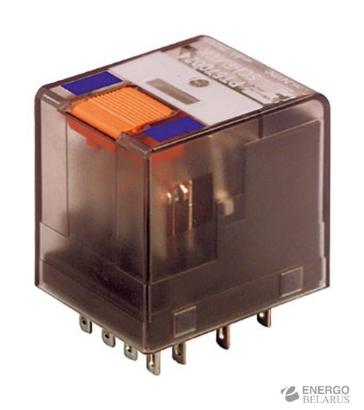 Реле промежуточное PT, 4 переключающих контакта, 6А, 24VDC 