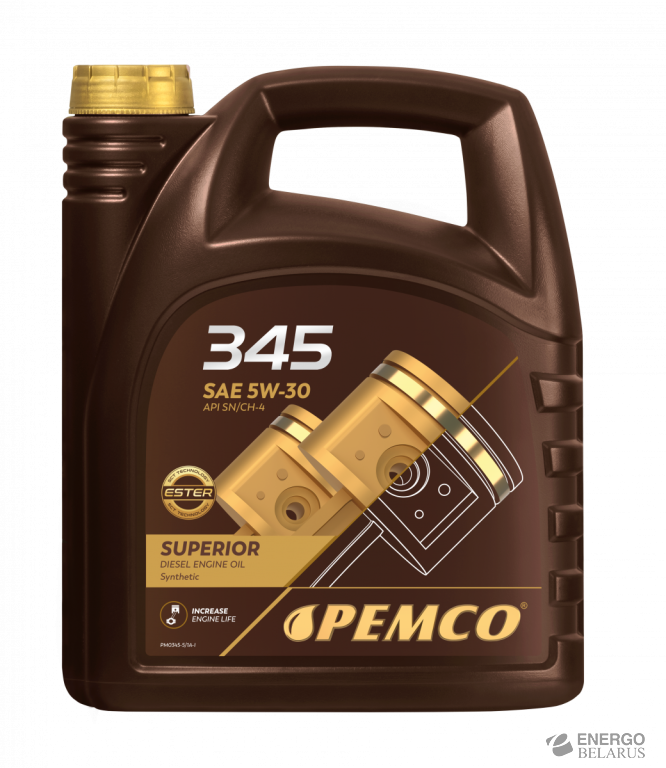 Масло моторное Pemco 5w-30 (5 литров), (20 л)