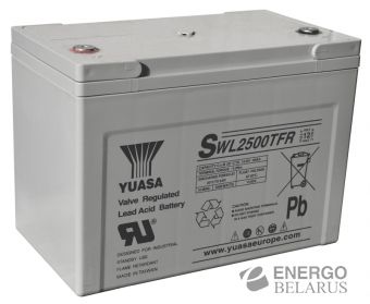 Батарея аккумуляторная YUASA SWL2500-12TFR 12V 90Ah