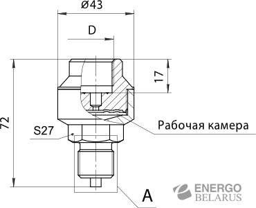 Разделитель сварной сред мембранный РСМ-34-С