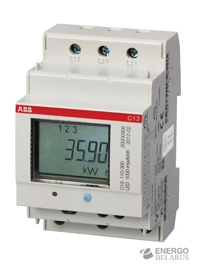 Электросчетчик трехфазный EQ C13 110-300