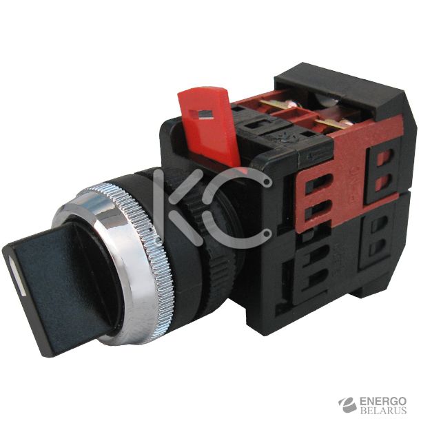 Переключатель АС-22 на 2фиксир.полож I-O 1з+1р КС