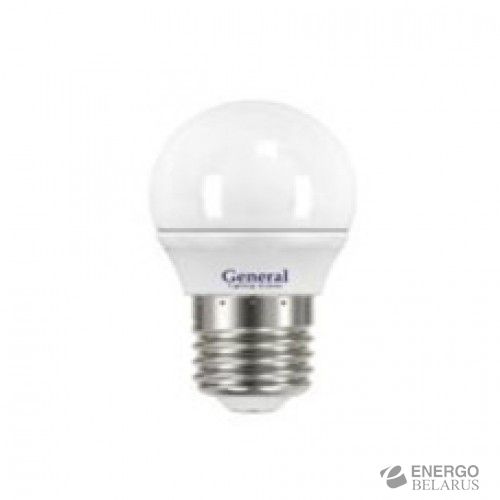Лампа GLDEN-G45F-7-230-E27-6500 General