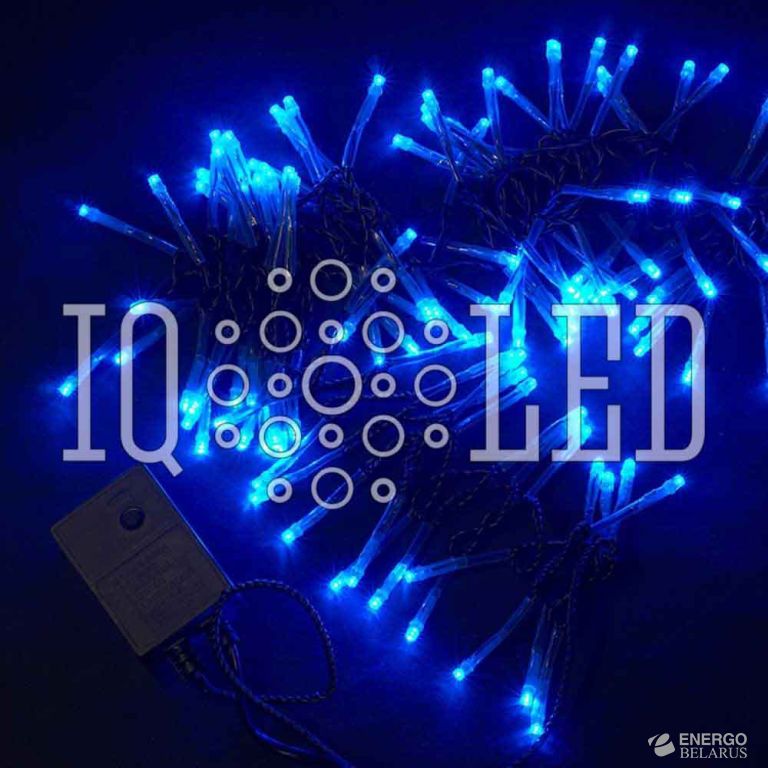 Гирлянда с контроллером 5M, 240V Светод, синяя