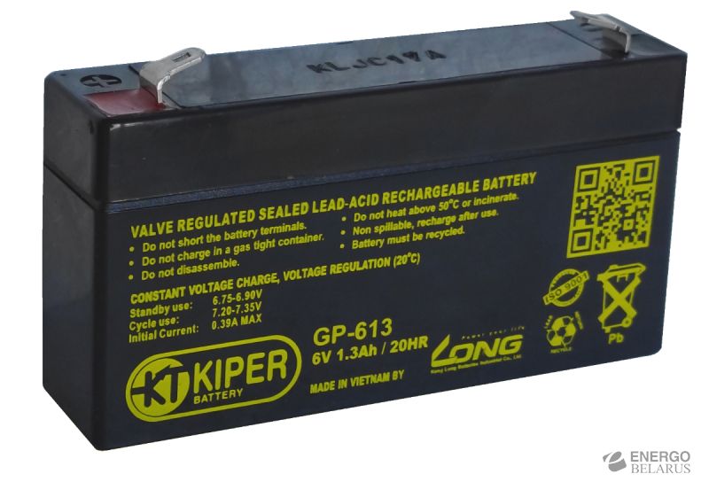   Kiper GP-613 F1 6V/1.3Ah