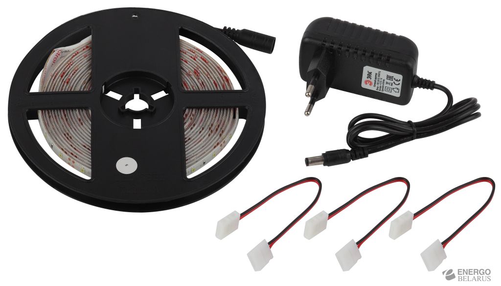ЭРА Комплект светодиодной ленты 2835kit-4,8-60-12-IP65-6500-5m (50/600)