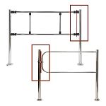 Комплект ограждения 3V Комплект "Антипаника" (нерж.) - 1 м