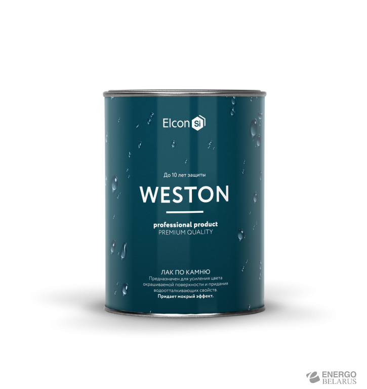 Лак для камня с мокрым эффектом Elcon Weston (0.9 л)