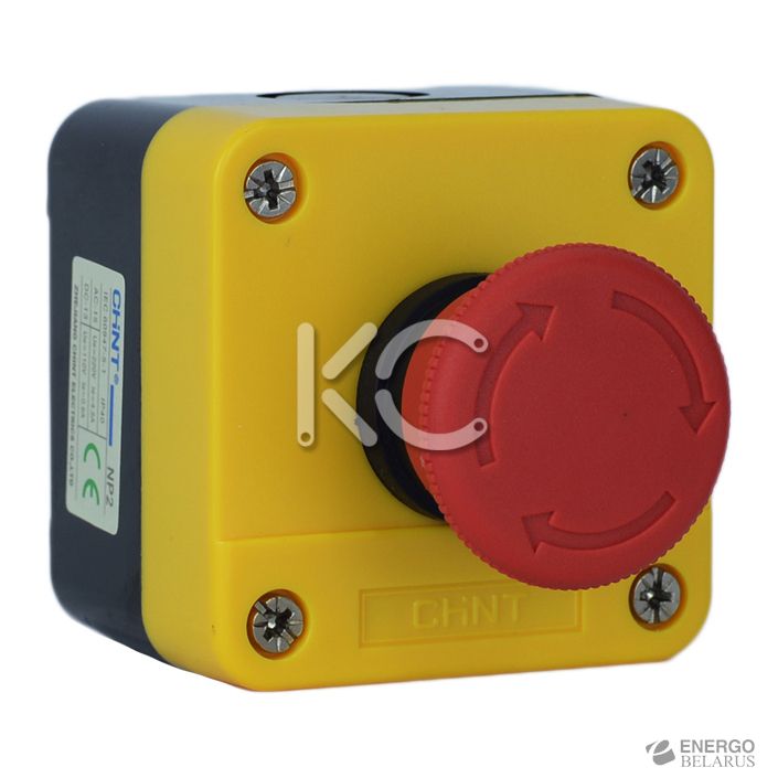 Кнопочный пост NP2-J174, 1НЗ (CHINT)