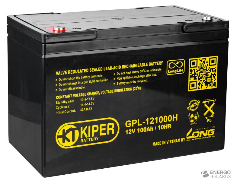   Kiper GPL-121000H 12V/100Ah