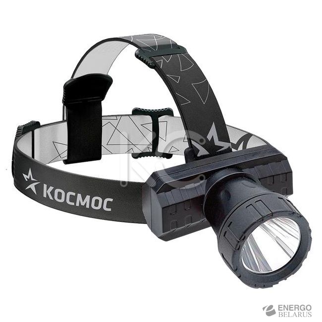 Фонарь налобный 3Вт ХРЕ литий 800mAh зарядка от micro USB шнур в компл. KocAcHead3W