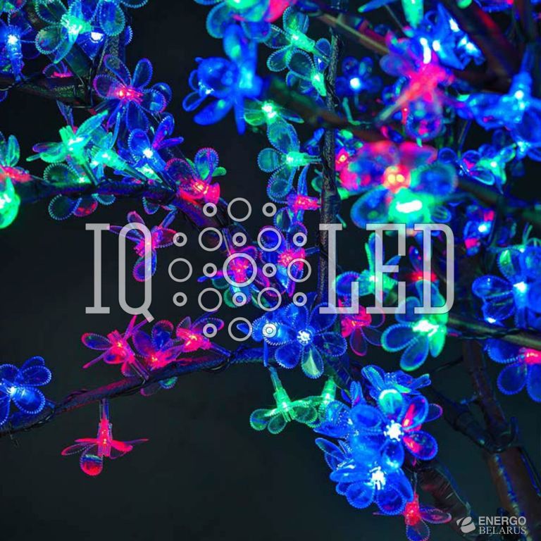 Гирлянда на деревья «Цветы»