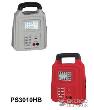 Источник питания + автомобильное зарядное устройство PS3010HB, 0-30V-10A