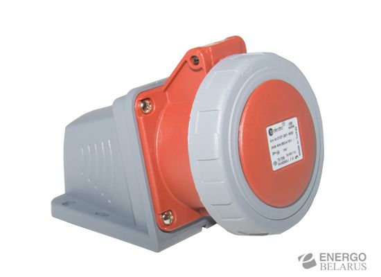 Розетка стационарная настенная (3P+N+PE) IP67 5x32A 3108-307-1600