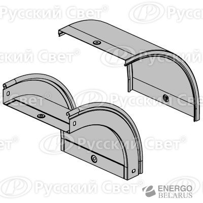 Угол для лотка верт. внеш. 90град. CD90 150х50 ДКС 36783