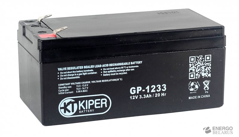   Kiper GP-1233 F1 12V/3.3Ah