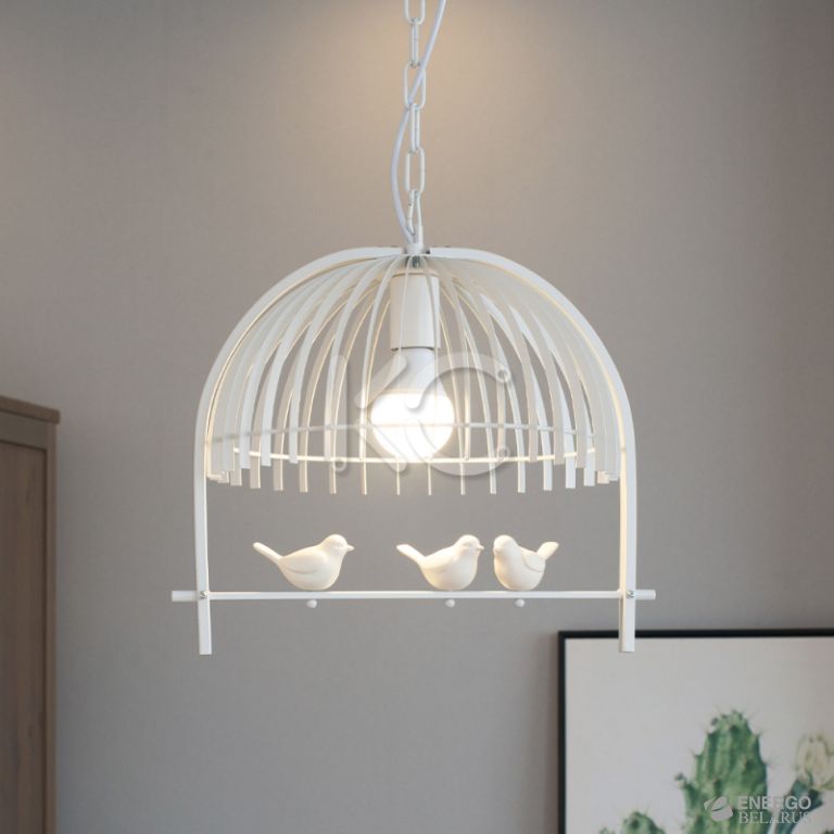 Светильник светодиодный подвесной Астерия MMD-LED B013-1xE27, белый, Home Light