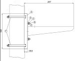 Кронштейн  для крепления гермобоксов КС-4