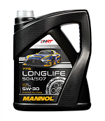 Масло моторное Mannol Longlife 504/507 5W-30 7715