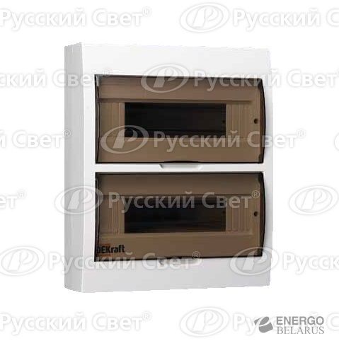 Корпус пласт. навес. 24мод. IP41 ЩРН-П-24 DEKraft 31013DEK