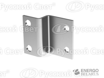 Пластина для крепления консолей BBF60 к тяжелому подвесу/профилю гор. оцинк. ДКС BMD2002HDZ