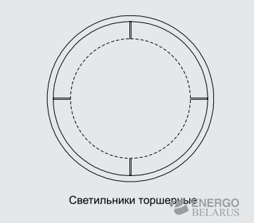 Светильник торшерный ДТУ 36 LED