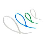 Набор хомутов-стяжек нейлоновых REXANT 100, 150, 200 мм, цветные, НХ-1, тубус 200 шт.