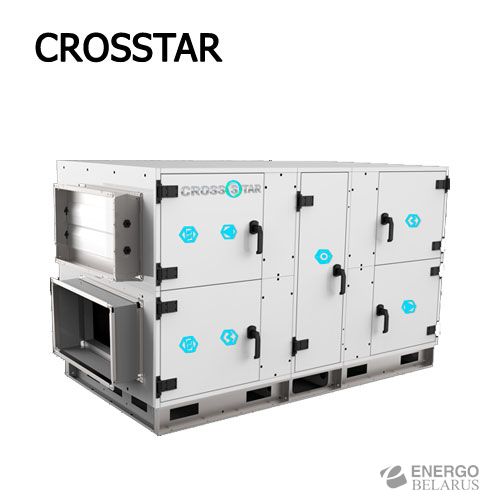 Приточно-вытяжные установки с роторным редуктором CROSSTAR