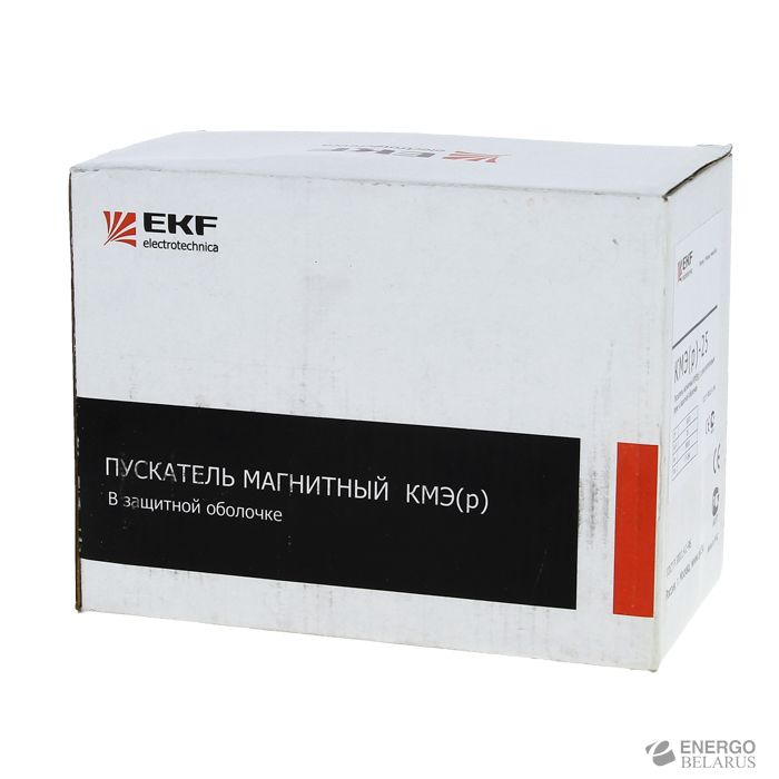 Пускатель в корпусе КМЭ 32А 380В с РТЭ IP65 EKF PROxima