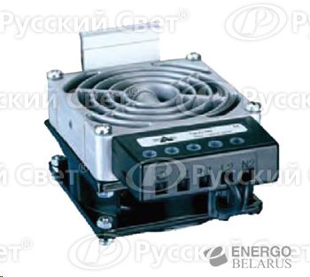 Обогреватель с вентилятором Quadro 150Вт IP20 крепление на DIN-рейку EKF mk-heatfan-150-20