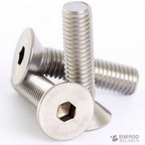 DIN 7991, Винт с потайной головкой, внутренний шестигранник (нержавеющая сталь)