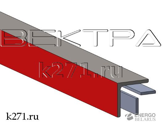 Секция троллейная К 580 без подпиточной шины