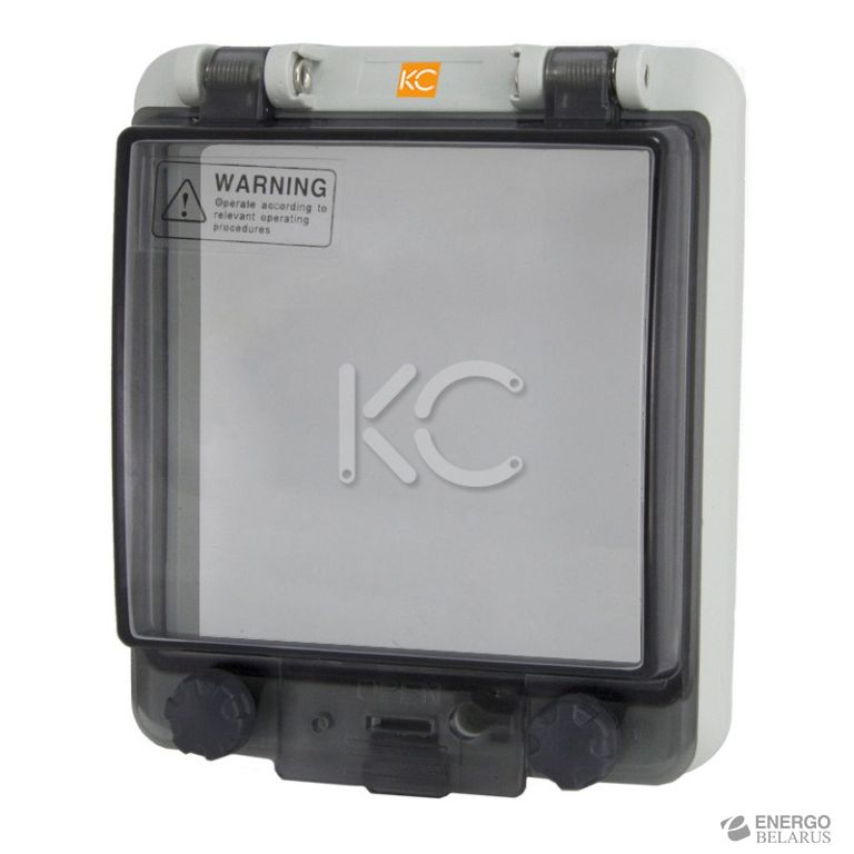 Крышка защитная для выреза в шкафу пластик 5 модулей IP67 (для приборов) КС