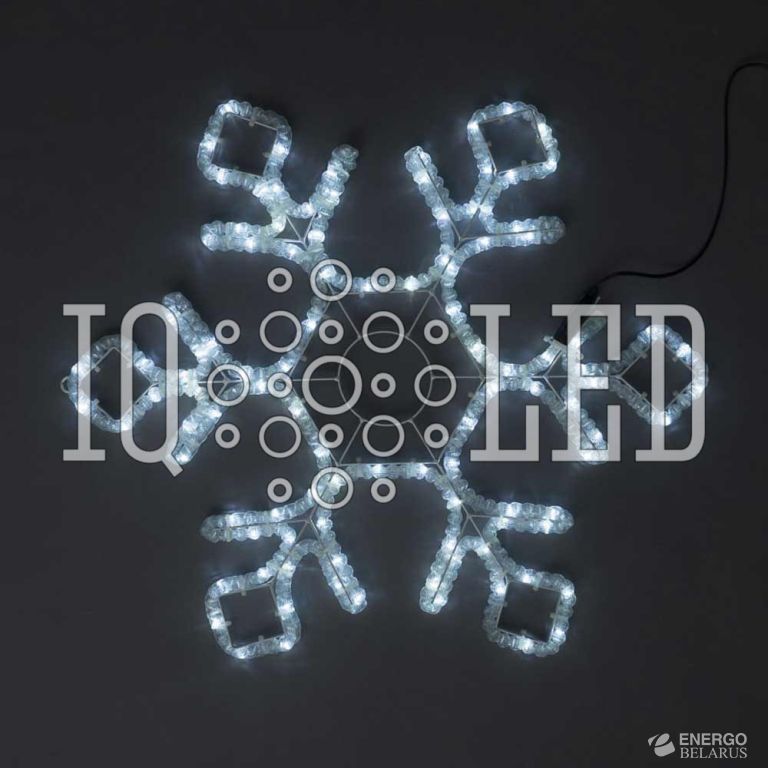 Снежинка White 79х69см