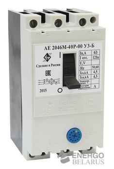 Защита выводных концов IP20 на АЕ 2046М