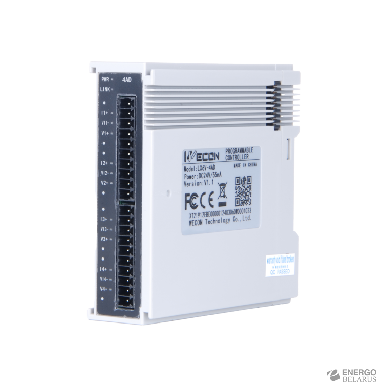 Модуль расширения ПЛК Wecon LX6V-4AD