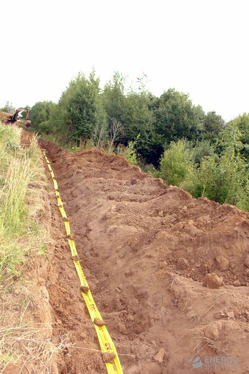 Лента сигнальная "Газ" ЛСГ 200 ГАЗ чер/ж 250 п.м. х 200 м