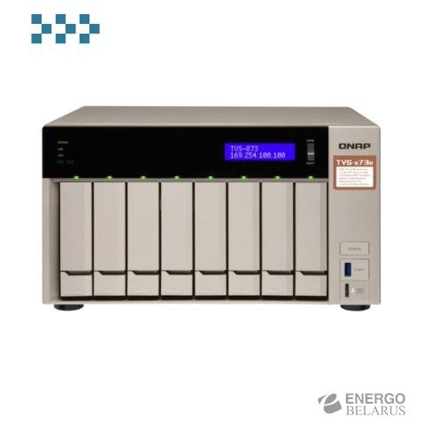 RAID-накопитель сетевой QNAP TVS-873e-8G