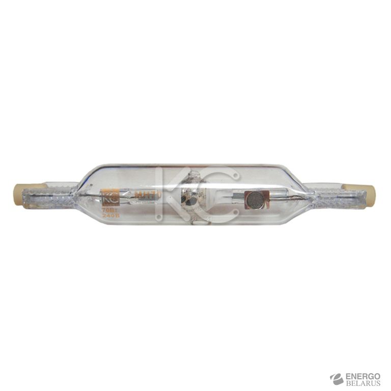 Лампа ДРИ MH70/U-Tube-70Вт-240В-R7S-КС Голубой