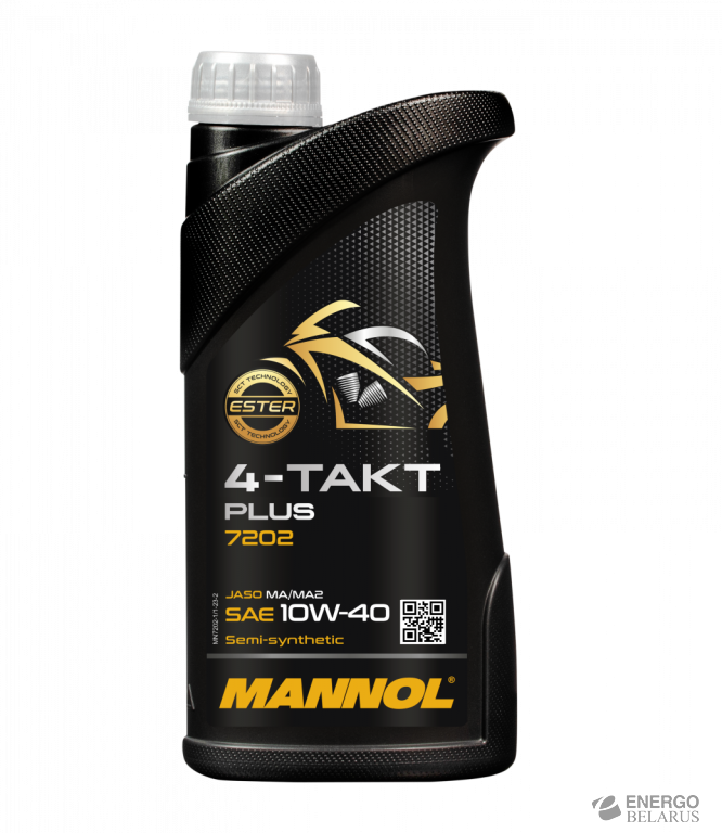 Масло моторное MANNOL 4-Takt Plus 10W-40 (7202)
