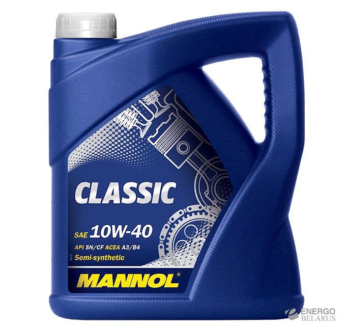 Масло моторное Mannol Classic 10w-40 (7501)