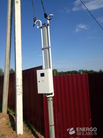 Трубостойка однотрубная ЩУЭ-3/1-5070Ду25-IP54