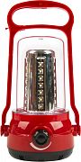 Аккумуляторный кемпинговый фонарь 35+6 SMD, красный