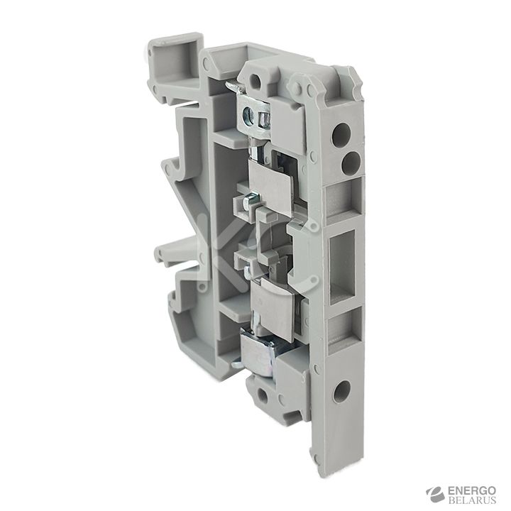 Зажим наборный ЗНИ для плавких вставок JXB-4/35 тип RD серая КС