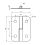 Петля накладная Essentra (Mesan) 899-4-F-002