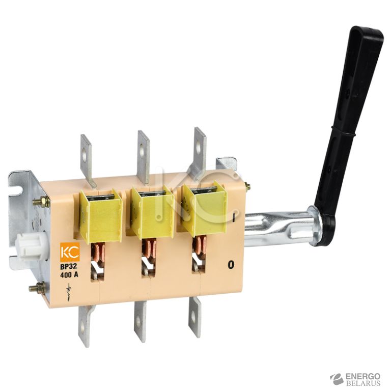 Выключатель-разъединитель ВР32-37В31250 400А 1 направ. с д/г камерами съемная правая рукоятка КС