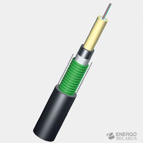 Оптический кабель 24-х волоконный одномодовый ОКСЛП-Т-А24-2.5 для укладки в канализцацию